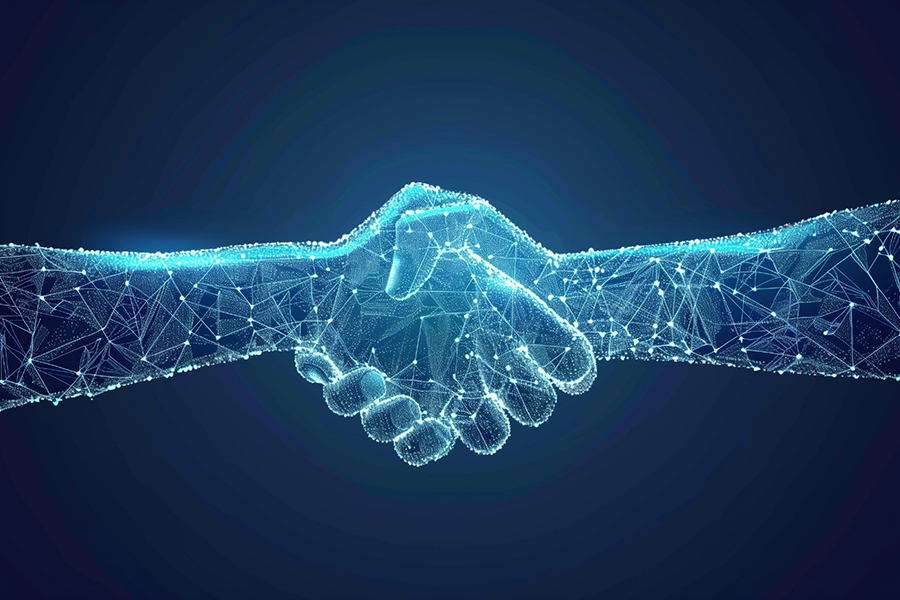 Neural network handshake