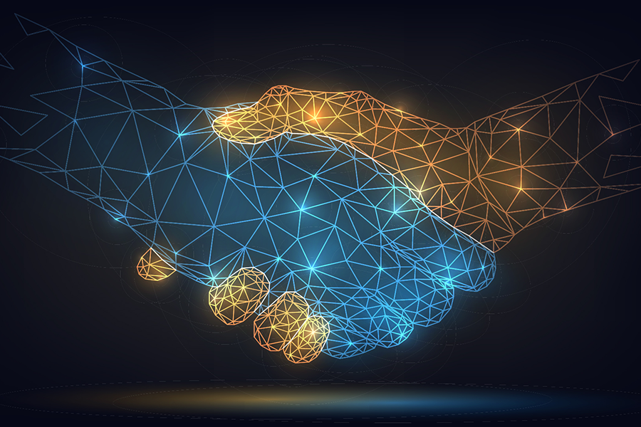 Neural network handshake