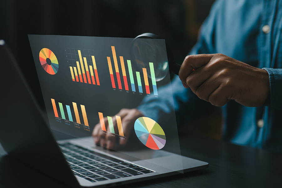 Inspecting data dashboard