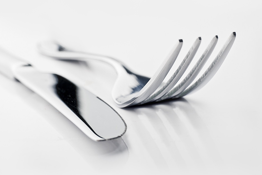 Knife and fork