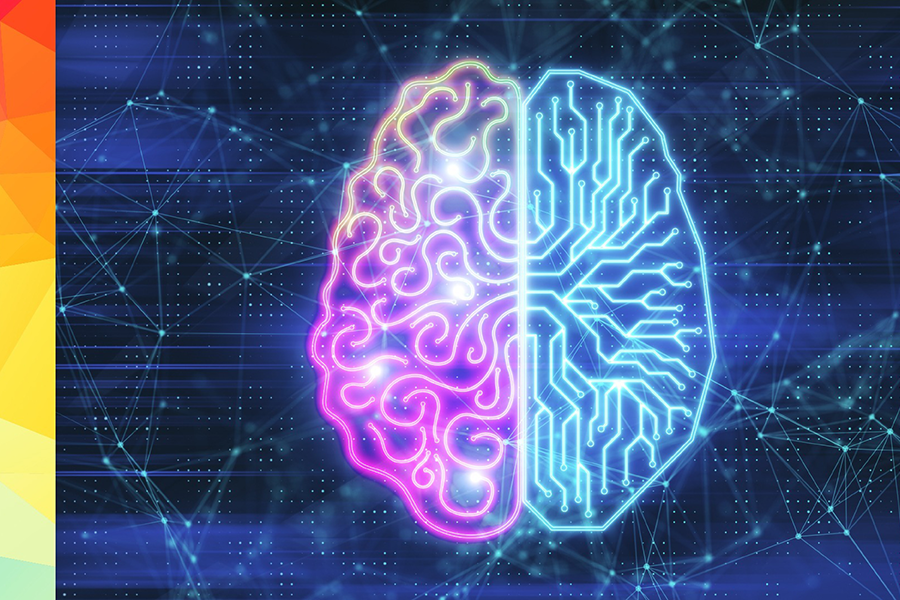 Neon brain