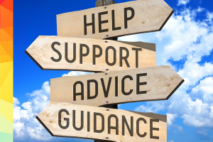 Road signs of support